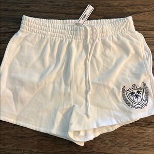 Victoria's Secret White Athletic Shorts‎